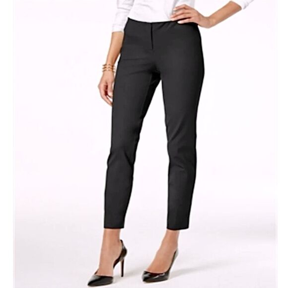 Alfani Pants - Black Skinny Ankle Pants 4P